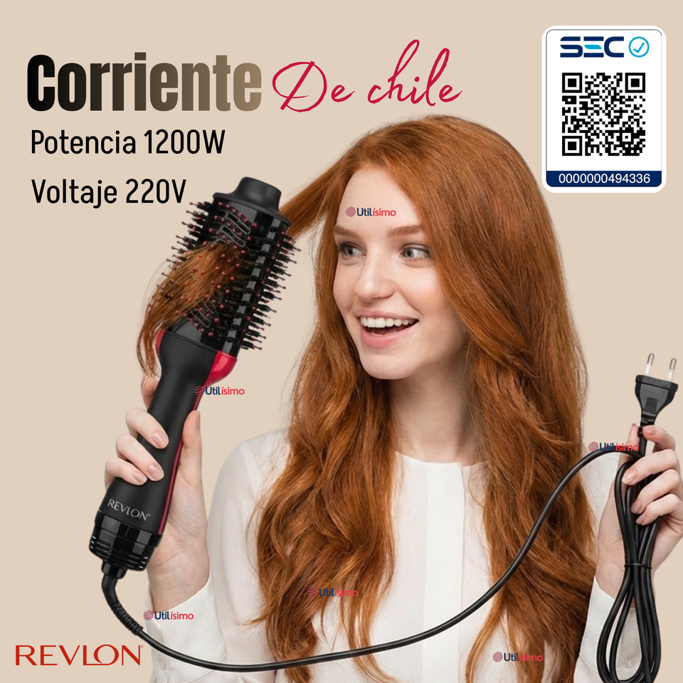 One Step Cepillo Secador Alisador 5 En 1  Revlon 1200W Multistyler