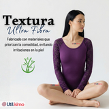 Pack 6 Bodys Cuello Redondo Manga Larga Con Encaje Bambú Mujer Colores Surtidos