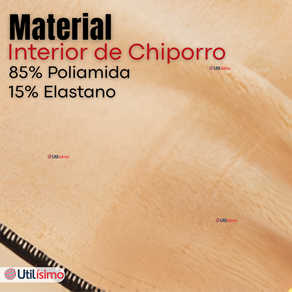 Calza Panty Efecto Piel Con Faja Polar Térmica Elasticada