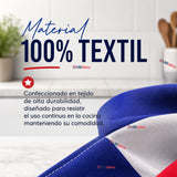 Pack 3 Delantales Pechera Viva Chile Bandera Chile Fiestas Patrias (Copia)