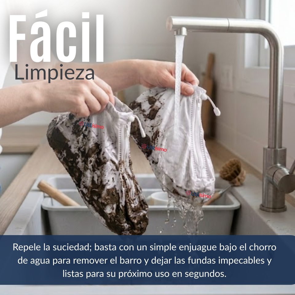 Fundas Cubre Calzado Impermeables Aislante Lluvia Surtido Hombre 1 Par
