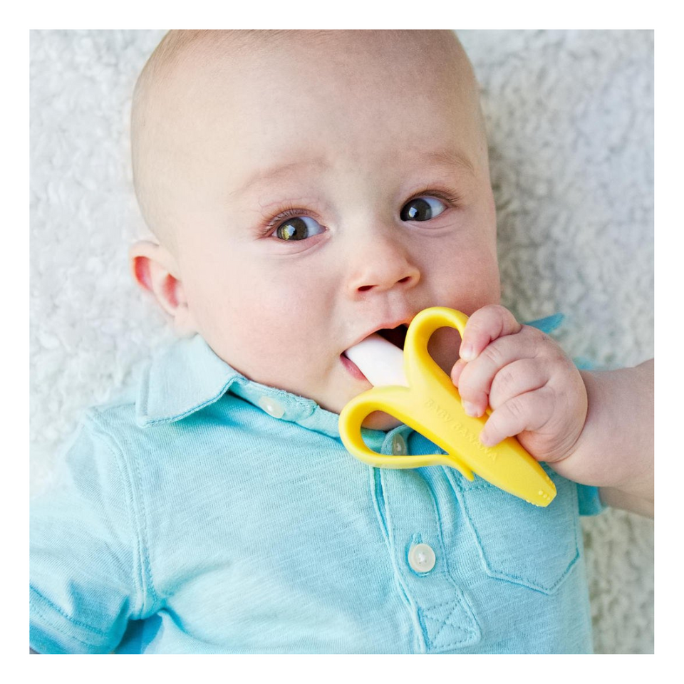 Cepillo y Mordedor Banana para Bebés Tedmimak