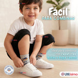 Pack 6 Pares Calcetines Toalla Niño Suaves Cálidos Invierno