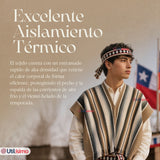 Pack 3 Ponchos Mantas Mapuche Con Trarilonco Juvenil Fiestas Patrias