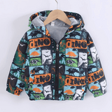 Cortaviento Impermeable Chaqueta Estampado Niño Y Bebé Jump Kids