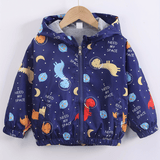 Cortaviento Impermeable Chaqueta Estampado Niño Y Bebé Jump Kids
