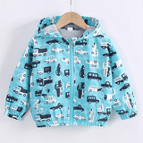Cortaviento Impermeable Chaqueta Estampado Niño Y Bebé Jump Kids
