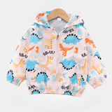Cortaviento Impermeable Chaqueta Estampado Niño Y Bebé Jump Kids