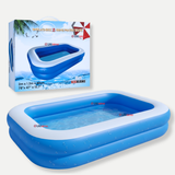 Piscina Inflable Rectangular 2mx1.2mx40cm Color Azul