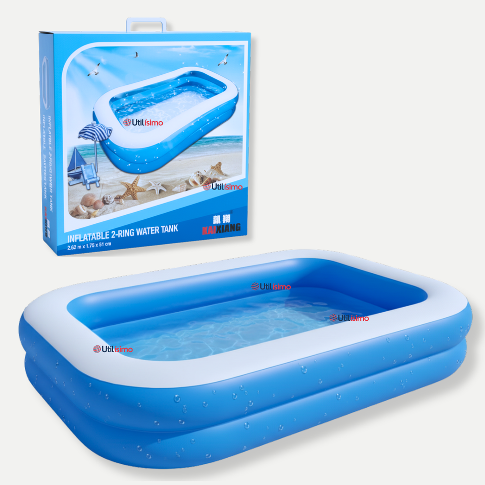 Piscina Inflable Rectangular 2.62mx1.75mx51cm Color Azul