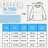 Pack 3 Camisetas Algodón Manga Larga Polera Niña Primera Capa Cuello Redondo Negro y Blanca