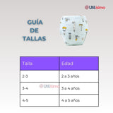 Pack 6 Calzón Calzoncillo Entrenamiento Algodón Absorbente Transpirable Cintura Elástica