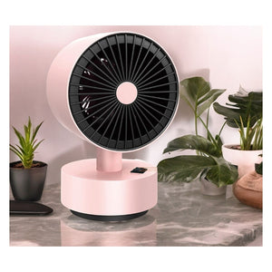 Termo Ventilador Giratorio Calefactor Eléctrico 600W Oficina