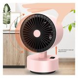 Termo Ventilador Giratorio Calefactor Eléctrico 600W Oficina