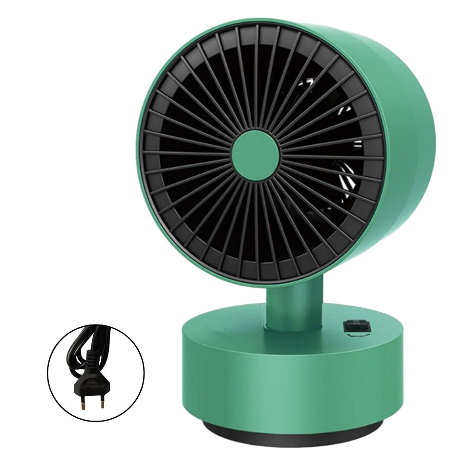 Termo Ventilador Giratorio Calefactor Eléctrico 600W Oficina