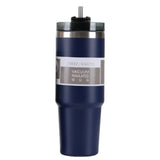 Termo Vaso Térmico Agua Caliente con Bombilla Acero Inox 900ml