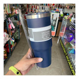 Termo Vaso Térmico Agua Caliente con Bombilla Acero Inox 900ml