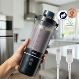 Oster Licuadora Portátil, GoMAX, 590 ml de Capacidad, para Smoothies, Negro, BLSTGFP-B20-000