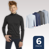 Pack 6 Camiseta Polar Juvenil Beatle Colores Surtidos