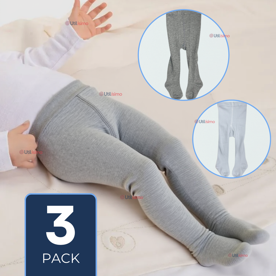 Pack 3 Pantys Primera Capa Unicolor Surtidos Ballerina Bebé