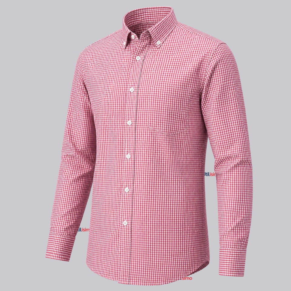 Camisa Cuadrille Clásico Juvenil Roja Regular Fit