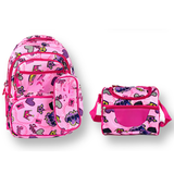 Mochila Con Lonchera Y Estuche 45CM Diseños Variados Niña