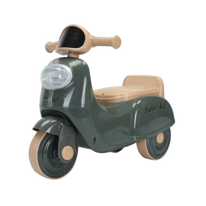 Scooter Moto Infantil con Luz y Sonido Niño Niña Gris de 1 a 5 años