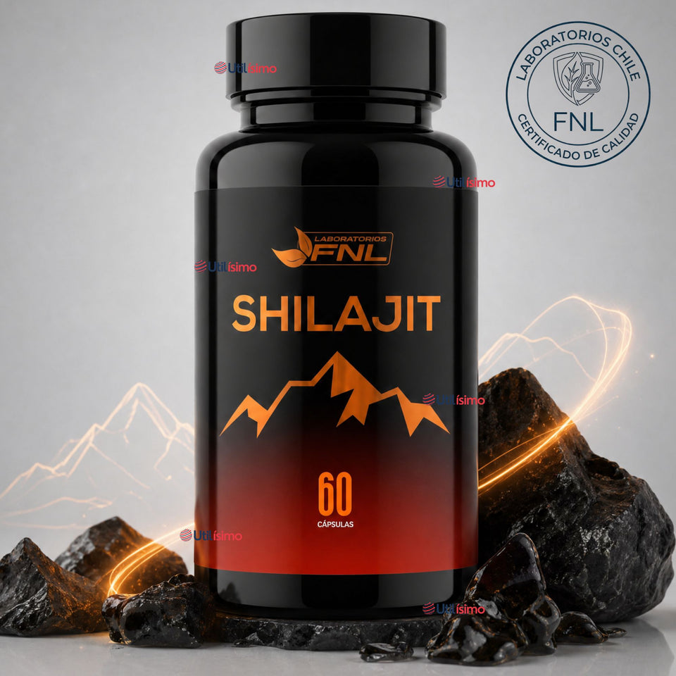 Shilajit 60 Capsulas FNL Energizante Y Adaptógeno