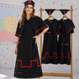 Pack 3 Trajes Típicos Vestidos Mapuche 9 Piezas Mujer Fechas Patrias