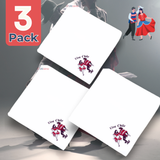 Pack 3 Pañuelos Baile Cueca 36 CM Bordado Pareja Baile Fiestas Patrias
