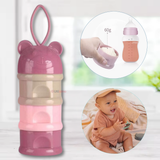 Dispensador De Alimentos Portátil Multicapa Libre de BPA  Bebés Niño Niña