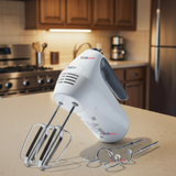 Batidora de mano Oster® blanca 6 velocidades y función turbo FPSTHM3532