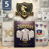 Pack 5 Unidades Cuadernos Colo Colo Centenario 100 Hojas