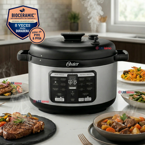 Multi-olla rápida ovalada de 5.7L con 15 funciones CKSTPCECOV57 900W