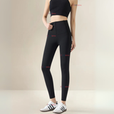 Calza Leggings Deportiva Tiro alto Con Faja Reductora Y Moldeadora Mujer