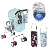 Porta Mamadera Térmico Con Asas Para Coche Niño Y Niña Bebé