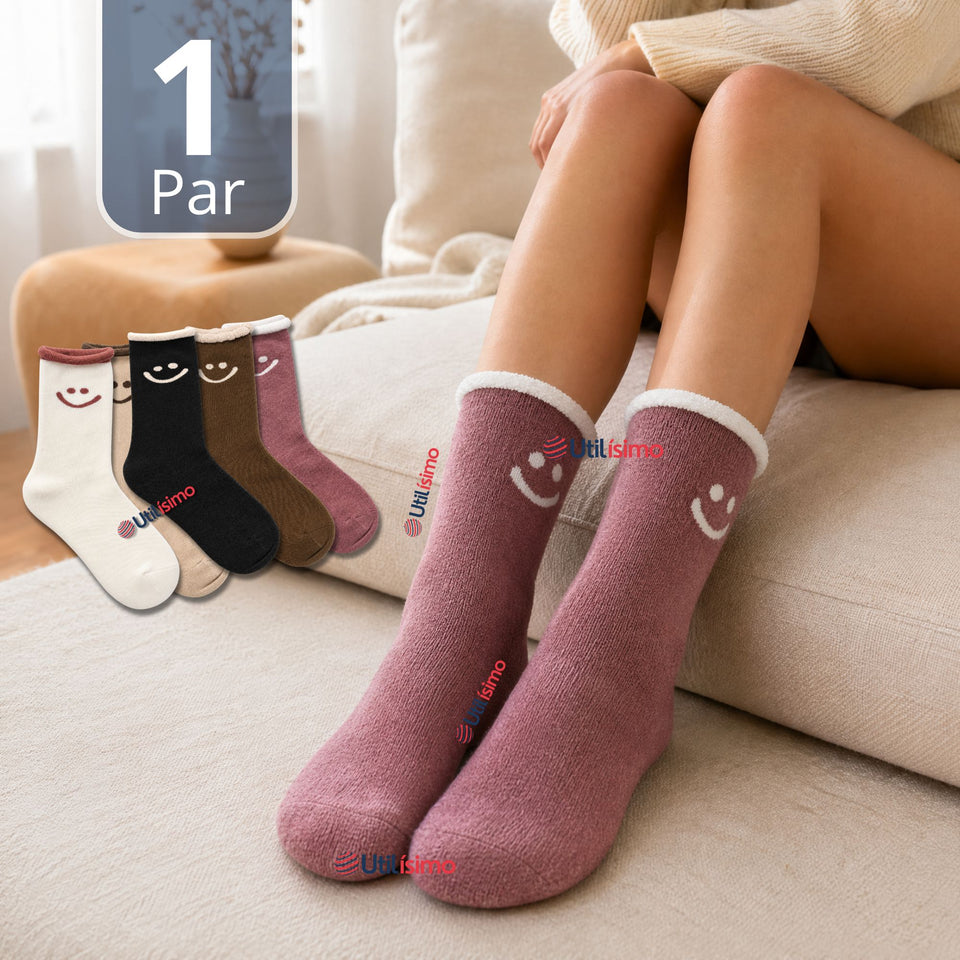 Calcetines Toalla Mujer Polar Surtidos Gruesos 1 Par