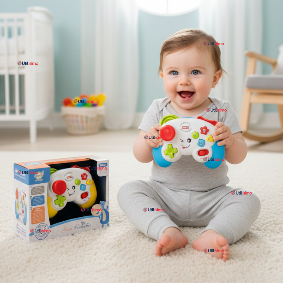 Control Mando Interactivo Música Y luces Juguete Colores Surtidos Bebé Niño Niña