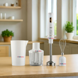 Batidora De Inmersión con Accesorios 800W Color Blanco