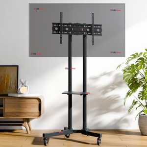 Soporte TV Grande Móvil Con Ruedas 32 a 75 Pulgadas 32 40 43 50 55 60 65 75
