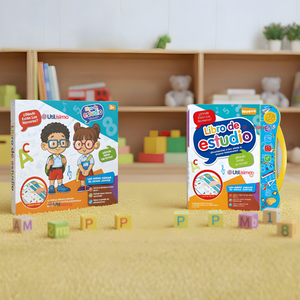 Libro Didáctico Interactivo Aprendizaje Bilingüe Juguete Para Niños