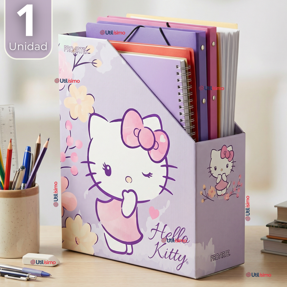 Organizador Revistero Multibox Archivador Hello Kitty  Diseño Surtido