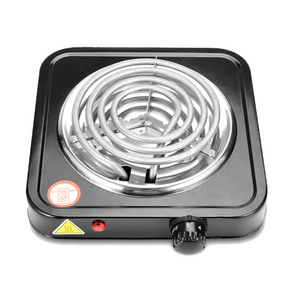 Cocina Cocinilla 1 Plato Eléctrica Potente 1000 W Negra