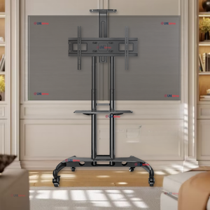 Soporte TV Portátil Con Ruedas 45Kg 32 a 75 Pulgadas 32 40 43 50 55 60 65 70 75