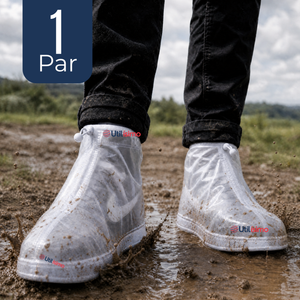 Fundas Cubre Calzado Impermeables Aislante Lluvia Blanco Hombre 1 Par