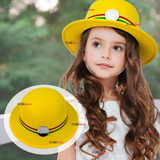 Sombrero Nortino Fiestas Patrias Gorro Niña Baile Danzas Amarillo