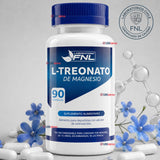 L-Treonato De Magnesio FNL 90 Capsulas Stress Fatiga Sabor Natural