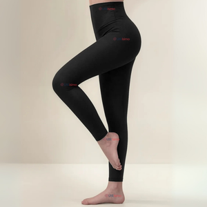 Calza Leggings Con Brillo Polar Tiro Alto Mujer
