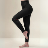 Calza Leggings Con Brillo Polar Tiro Alto Mujer