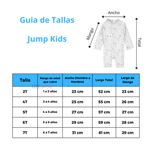 Traje de Baño Enterito Manga Larga Niña Jump Kids Fruta